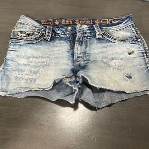 Rock revival Jean shorts 29W